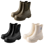 U4023 Elastic-top Rain Boots
